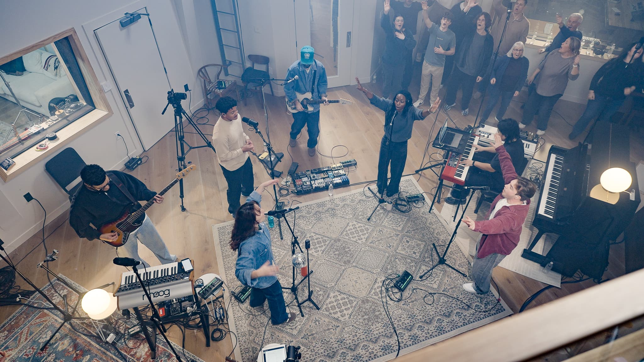 The Collective leading worship